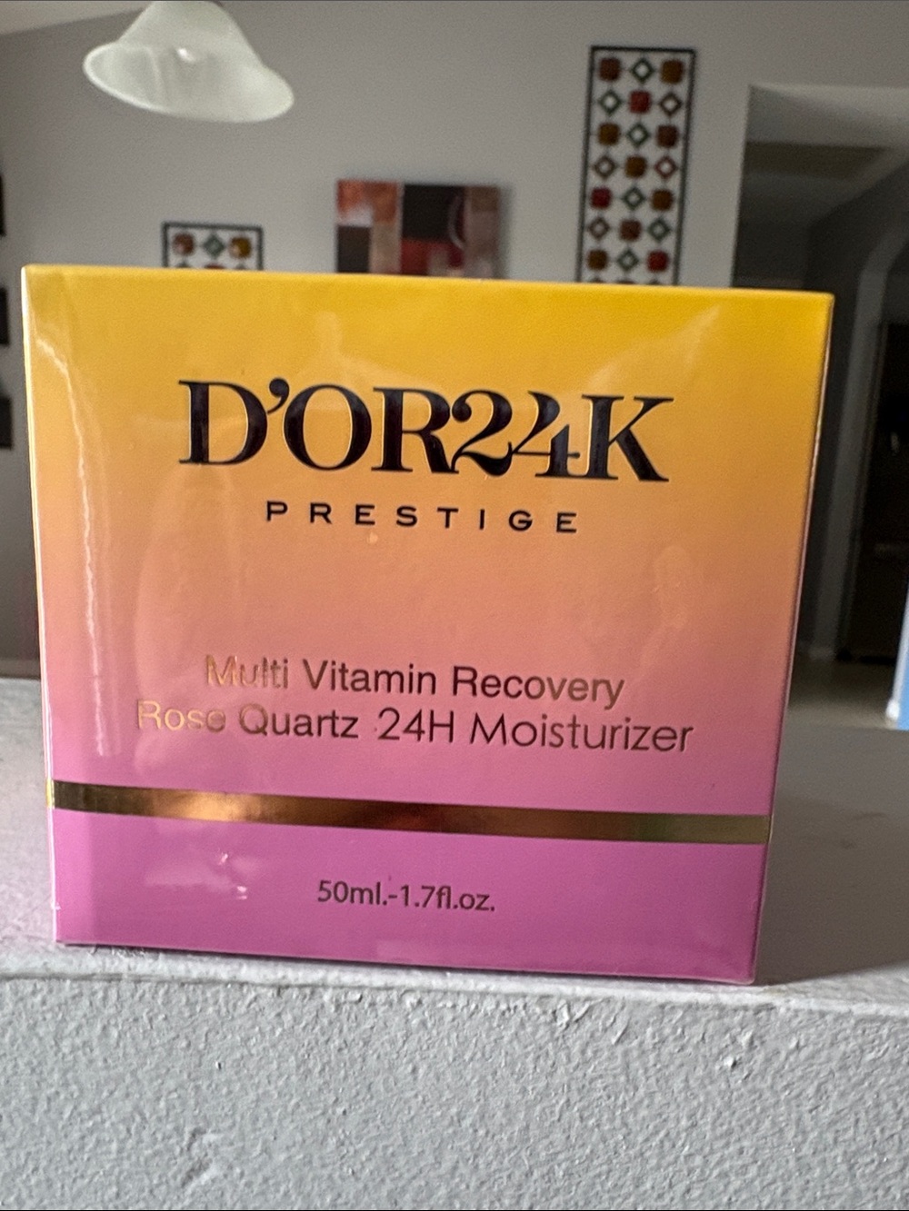 D’OR24K Prestige Rose Quartz 24H Moisturizer - Pink